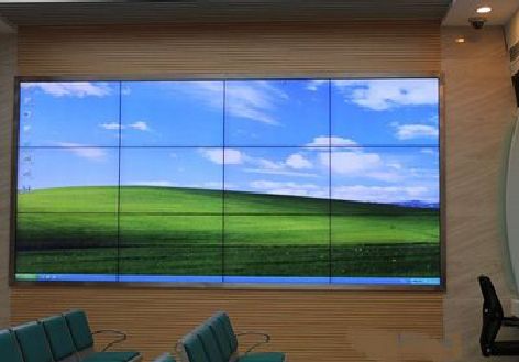 汝城液晶拼接屏的另类用法。